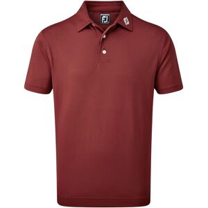 FootJoy Stretch Pique Solid Shirt - Athletic Maroon FootJoy Stretch Pique Solid Shirt - Athletic Maroon