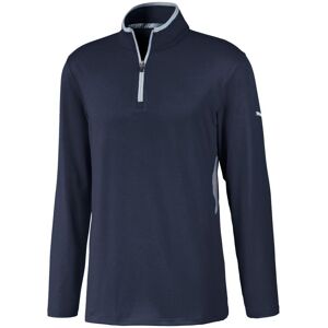 Puma Rotation 1/4 Zip Golf Jumper - Navy Puma Rotation 1/4 Zip Golf Jumper - Navy