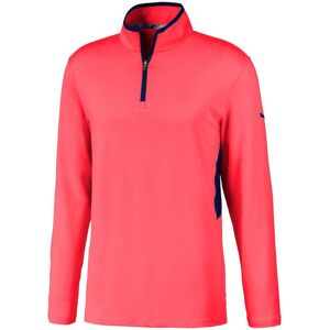Puma Rotation 1/4 Zip Golf Jumper - Teaberry Puma Rotation 1/4 Zip Golf Jumper - Teaberry