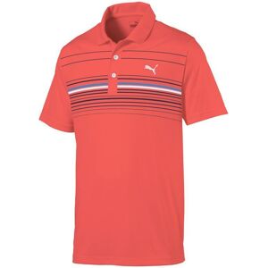 Puma MATTR Canyon Golf Polo - Red Puma MATTR Canyon Golf Polo - Red