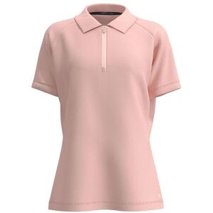 Forelson Blockley Ladies Short Sleeve Zip Polo - Pink Forelson Blockley Ladies Short Sleeve Zip Polo - Pink