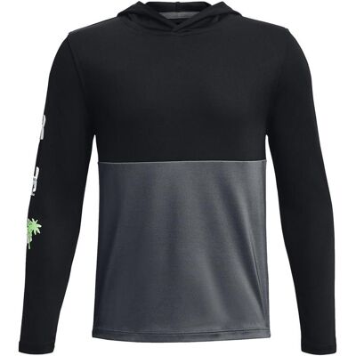 Under Armour Boys UA MultiLogo Golf Hoodie - Black Under Armour Boys UA MultiLogo Golf Hoodie - Black
