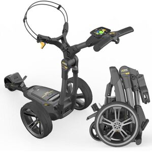 PowaKaddy CT8 GPS EBS Gun Metal Electric Golf Trolley 2024 - 18 Hole Lithium