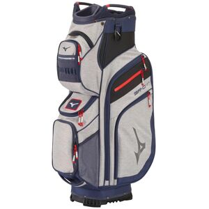 Mizuno BR-D4C Golf Cart Bag - Heather Grey/Navy