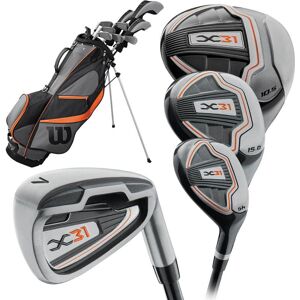 Wilson X-31 Men's Golf Package Set - Steel/Graphite