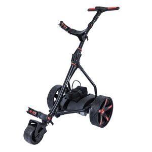 Ben Sayers Electric Golf Trolley - Black/Red 18 Hole Lithium