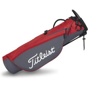 Titleist Premium Golf Carry Pencil Bag - Dark Red/Graphite