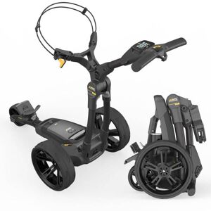 PowaKaddy CT6 Black Electric Golf Trolley 2024 - Extended Lithium