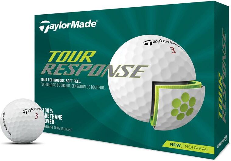 TaylorMade Tour Response Golf Balls - White