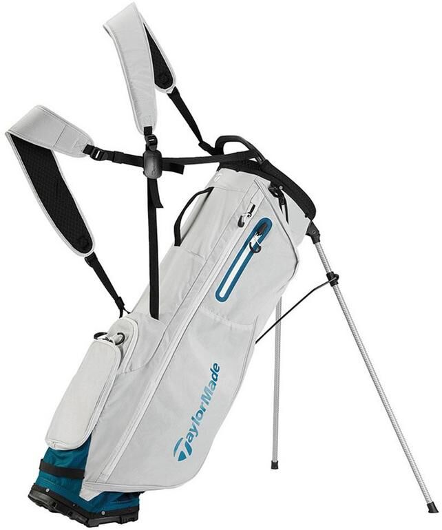 TaylorMade FlexTech SuperLite Golf Stand Bag - Silver