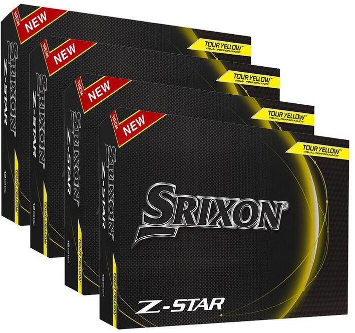 Srixon Z-Star Golf Balls - Yellow (4 FOR 3)