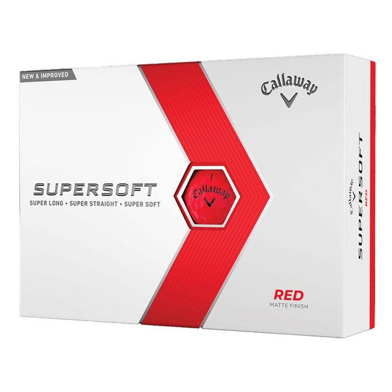 Callaway Supersoft Golf Balls 23 - Red