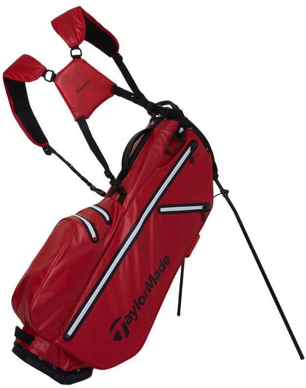 TaylorMade Flextech Waterproof Golf Stand Bag - Red