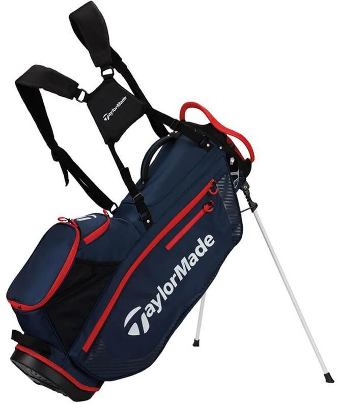 TaylorMade Pro Golf Stand Bag - Navy/Red