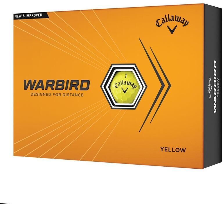 Callaway Warbird Golf Balls 23 - Yellow