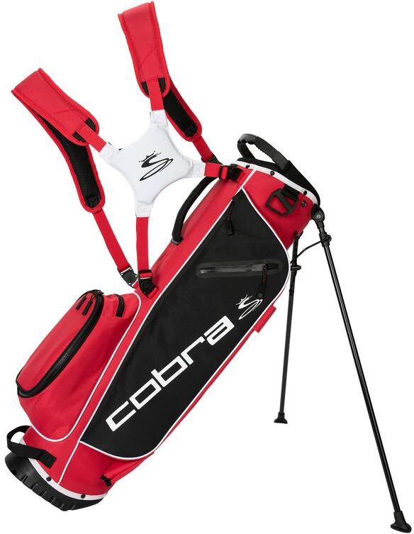 Cobra Ultralight Sunday Golf Stand Bag - Black/Red