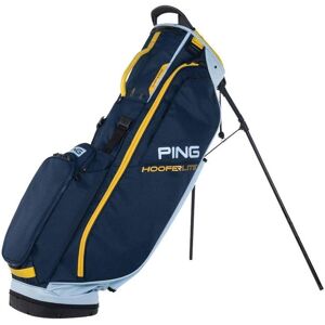 Ping Hooferlite 231 Golf Stand Bag - Navy/Crystal/Lemon Ping Hooferlite 231 Golf Stand Bag - Navy/Crystal/Lemon