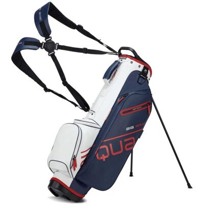 Big Max Aqua Seven H Waterproof Golf Stand Bag - Navy/White/Red Big Max Aqua Seven H Waterproof Golf Stand Bag - Navy/White/Red