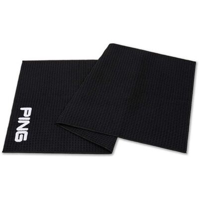 Ping Tour Golf Towel - Black Ping Tour Golf Towel - Black