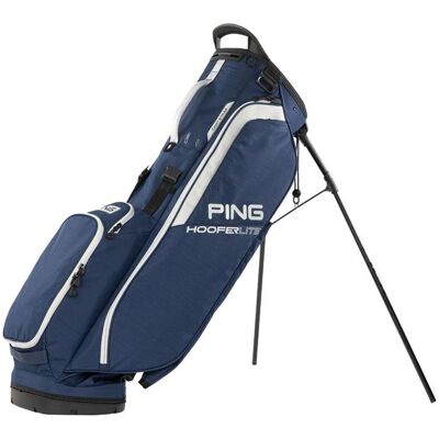 Ping Hooferlite 231 Golf Stand Bag - Heather Navy/Platinum Ping Hooferlite 231 Golf Stand Bag - Heather Navy/Platinum