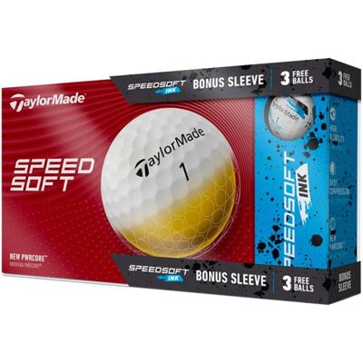 TaylorMade SpeedSoft Golf Balls Bonus 15-Ball Pack TaylorMade SpeedSoft Golf Balls Bonus 15-Ball Pack