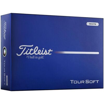 Titleist Titlesit Tour Soft White Golf Balls Titleist Titlesit Tour Soft White Golf Balls