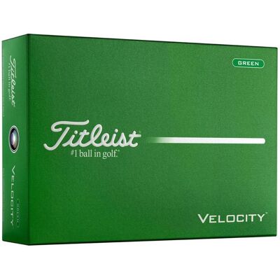 Titleist Titliest Velocity Green Golf Balls Titleist Titliest Velocity Green Golf Balls