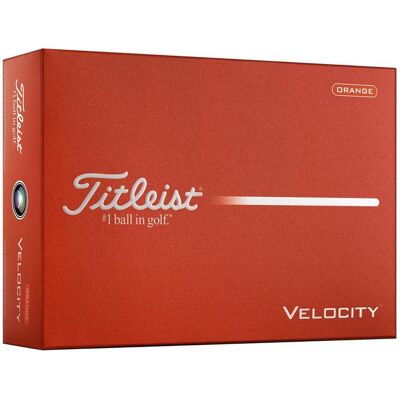 Titleist Titliest Velocity Orange Golf Balls Titleist Titliest Velocity Orange Golf Balls
