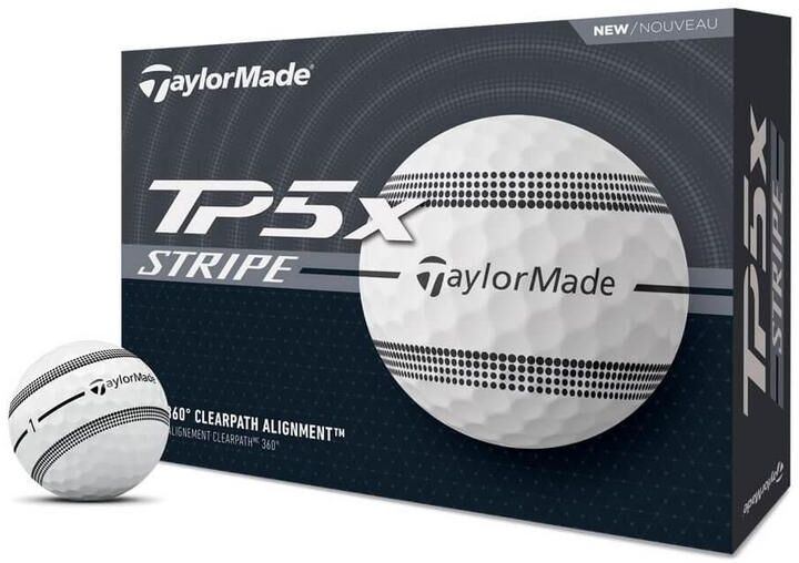 TaylorMade TP5X Stripe Golf Balls