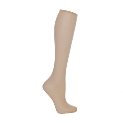 Cosyfeet Extra Roomy Everyday Knee Highs 20 Denier - Natural - Size: One Size Cosyfeet Extra Roomy Everyday Knee Highs 20 Denier - Natural - Size: One Size