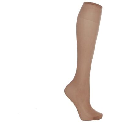Cosyfeet Extra Roomy Everyday Knee Highs 20 Denier - Chiffon - Size: One Size Cosyfeet Extra Roomy Everyday Knee Highs 20 Denier - Chiffon - Size: One Size