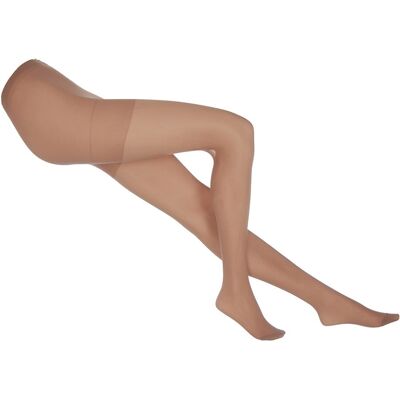Cosyfeet Extra Roomy Everyday Tights Petite Length 20 Denier - Mink - Size: L Cosyfeet Extra Roomy Everyday Tights Petite Length 20 Denier - Mink - Size: L
