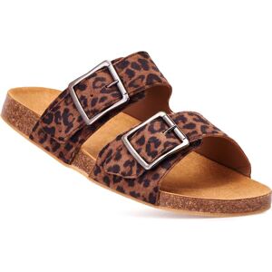 Cosyfeet Capri Women's Extra Wide Sandals for Swollen Feet - Leopard - Size: 6 XXW Cosyfeet Capri Women's Extra Wide Sandals for Swollen Feet - Leopard - Size: 6 XXW