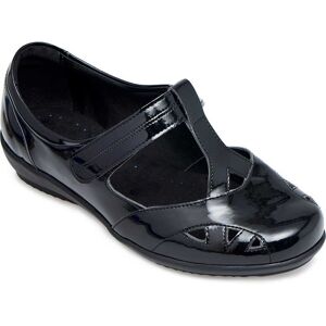 Cosyfeet Hayley Women's Extra Wide Shoes for Swollen Feet - Black - Size: 5½ XXW Cosyfeet Hayley Women's Extra Wide Shoes for Swollen Feet - Black - Size: 5½ XXW