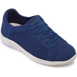 Cosyfeet Juno - Clearance Women's Extra Wide Shoes for Swollen Feet - Navy Cosyfeet Juno - Clearance Women's Extra Wide Shoes for Swollen Feet - Navy