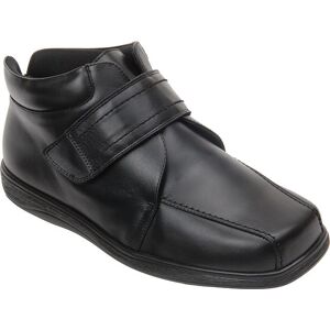 Cosyfeet Alex Men's Extra Wide Boots for Swollen Feet - Black - Size: 13 XXW Cosyfeet Alex Men's Extra Wide Boots for Swollen Feet - Black - Size: 13 XXW