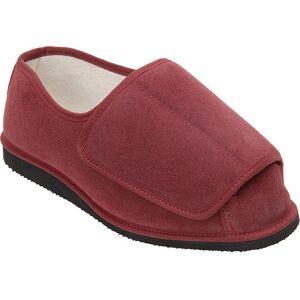 Cosyfeet Rowan Suede Unisex Extra Wide Slippers for Swollen Feet - Burgundy - Size: 7 XXW Cosyfeet Rowan Suede Unisex Extra Wide Slippers for Swollen Feet - Burgundy - Size: 7 XXW