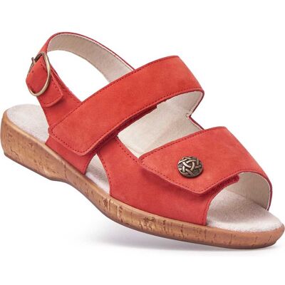 Cosyfeet Natasha - Sale Women's Extra Wide Sandals for Swollen Feet - Rose - Size: 9 XXW Cosyfeet Natasha - Sale Women's Extra Wide Sandals for Swollen Feet - Rose - Size: 9 XXW