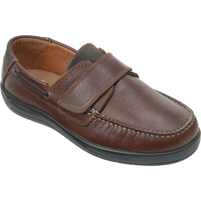 Cosyfeet Woody Men's Extra Wide Shoes for Swollen Feet - Chestnut - Size: 10 XXW Cosyfeet Woody Men's Extra Wide Shoes for Swollen Feet - Chestnut - Size: 10 XXW