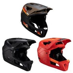Leatt Enduro 4.0 Full Face Helmet W/ Removeable Chin Bar 2025 Medium - Red Leatt Enduro 4.0 Full Face Helmet W/ Removeable Chin Bar 2025 Medium - Red