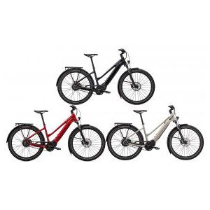 Specialized Turbo Vado 3.0 Igh Step Through Electric Bike  2022 Small - Red Tint / Silver Reflective