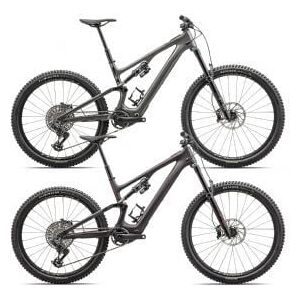 Specialized Turbo Levo Sl Expert Carbon Mullet Electric Mountain Bike S2 - Satin Red Tint Over Carbon/Maroon/Silver Dust