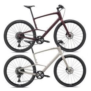 Specialized Sirrus X 5.0 Carbon Sports Hybrid Bike X-Large - Satin Red Tint/Carbon/Black/Black Reflective Specialized Sirrus X 5.0 Carbon Sports Hybrid Bike X-Large - Satin Red Tint/Carbon/Black/Black Reflective