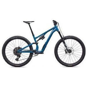Specialized Stumpjumper 15 Evo Alloy Comp Mountain Bike 2026 S4 - Gloss Grey Blue/Cast Blue Metallic Specialized Stumpjumper 15 Evo Alloy Comp Mountain Bike 2026 S4 - Gloss Grey Blue/Cast Blue Metallic