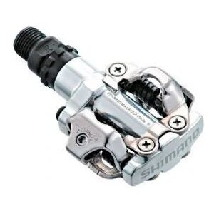 Shimano M520 Mtb Spd Pedals Two Sided Mechanism 9/16 inches - Silver