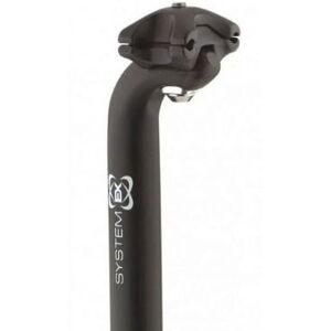 System Ex Seatpost 400mm 26.2 + 26.6mm Black 26.6mm System Ex Seatpost 400mm 26.2 + 26.6mm Black 26.6mm