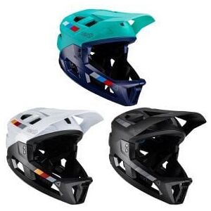 Leatt Enduro 2.0 Jr Full Face Mtb Helmet W/ Removeable Chin Guard 2025 X-Small 50-54cm - Stealth Leatt Enduro 2.0 Jr Full Face Mtb Helmet W/ Removeable Chin Guard 2025 X-Small 50-54cm - Stealth