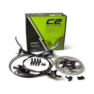 Clarkes Clarks Race Series CNC C2 Piston PM Hyd Brakes 160/160mm Clarkes Clarks Race Series CNC C2 Piston PM Hyd Brakes 160/160mm