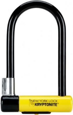Kryptonite New York Standard U-lock With Flexframe Bracket Sold Secure Gold