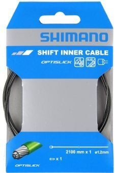Shimano Road/mtb Optislick Coated Gear Cable Inner 1.2mm X 2100mm